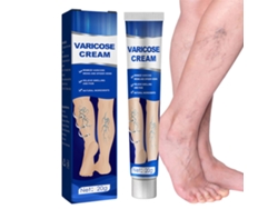 Crema para varices (20 g), crema de masaje natural a base de plantas para eliminar varices y arañas vasculares, mejora la circulación sanguínea.