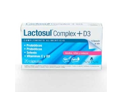 Complemento Alimentar NATYSAL Lactosul Complex (20 cápsulas)