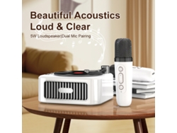 Altavoz Inalámbrico Portátil Bluetooth Con Micrófono Sonido Hifi Bt5.3 Duración De Reproducción De 10 Horas