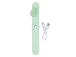 Mini Ventilador Portátil De Mano Con 3 Velocidades, Recargable Por Usb, Silencioso, Ideal Para Viajes Y Uso En Exteriores.