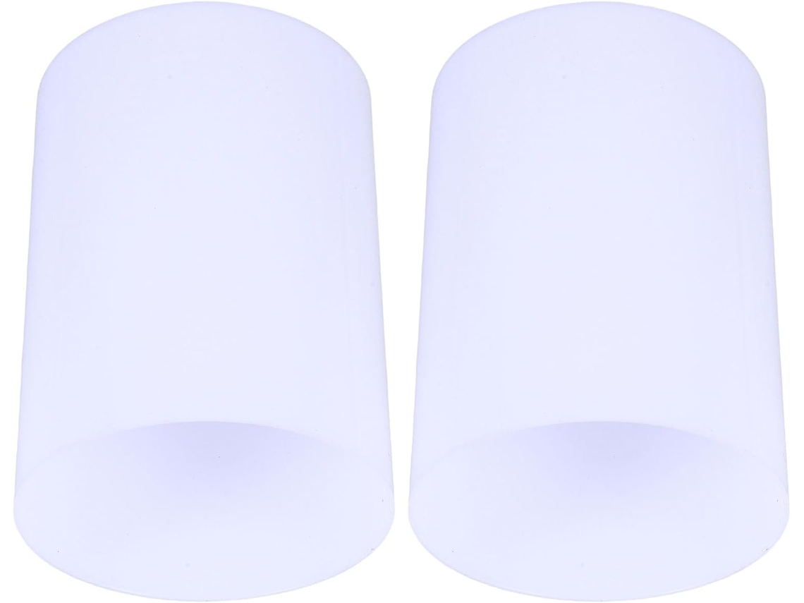 Juego de 2 bombillas de plástico E27, 95x130 mm, para salón.