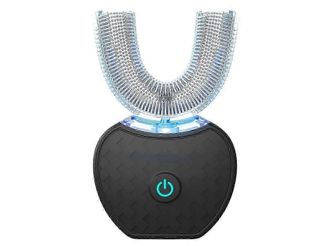 Cepillo de dientes eléctrico sónico GOKOCO con forma de U de 360 ​​grados para una limpieza bucal automática, de silicona.