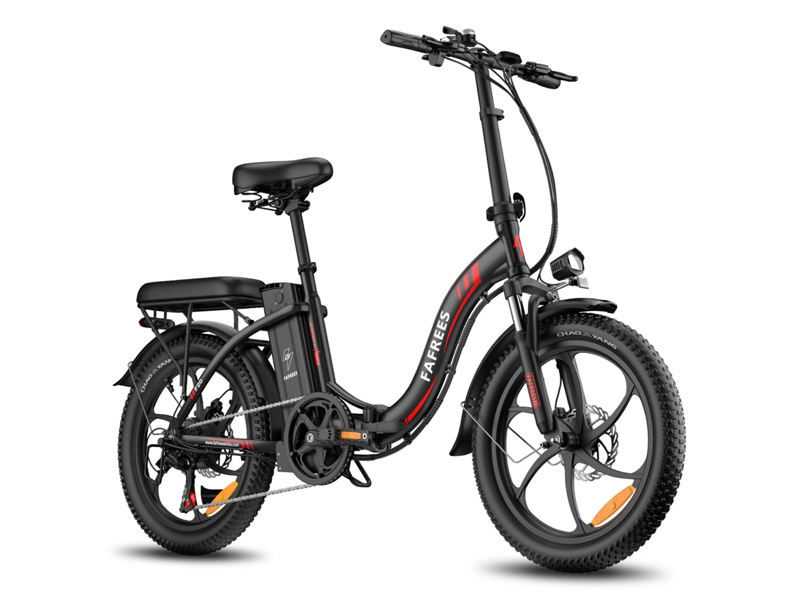 Fafrees F20 Bicicleta Eléctrica - Motor 250w Batería 36v18ah Ruedas 20'' Freno De Disco Mecánico Negro