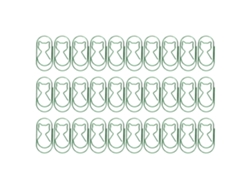 30 Clips De Papel De Hierro Con Forma De Gato, Ideales Para Organizar Documentos De Oficina.