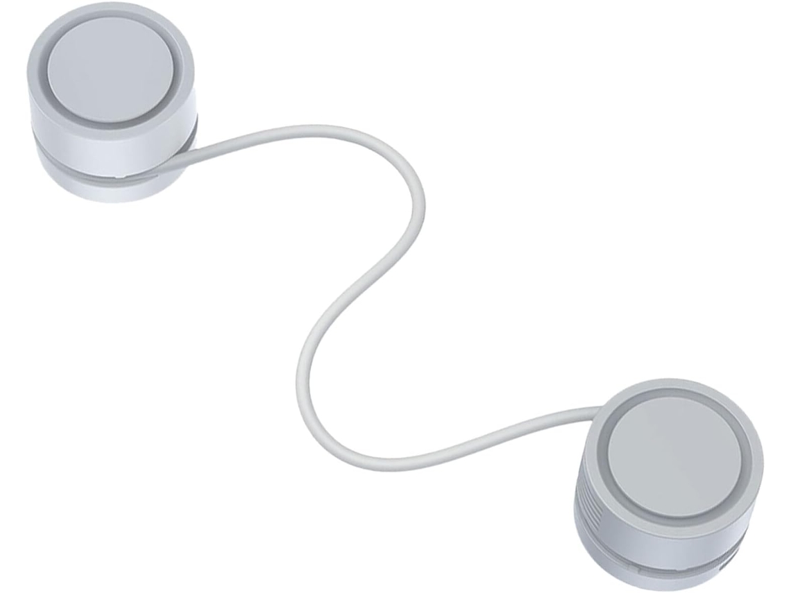 Ventilador De Cuello Portátil Recargable Por Usb, De Aleación De Aluminio Ligera.