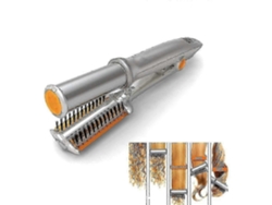 Plancha de pelo 2 en 1, rizador, moldeador profesional con tecnología iónica y guante resistente al calor. Nostalgia88
