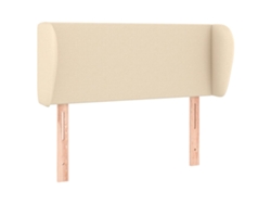 Maison Exclusive - Cabecero De Tela Color Crema 83x23x78/88 Cm