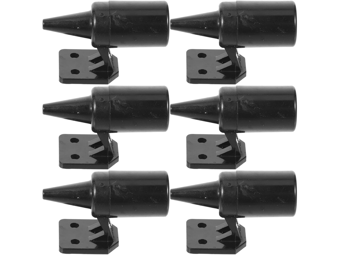 Juego De 6 Silbatos De Advertencia Black Deer Para Vehículos, Dispositivo De Advertencia Sonora Automática Para Automóviles.