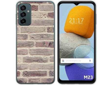 Carcasa para Samsung Galaxy M23 5G TUMUNDOSMARTPHONE Dibujos Ladrillo 01 Multicolor