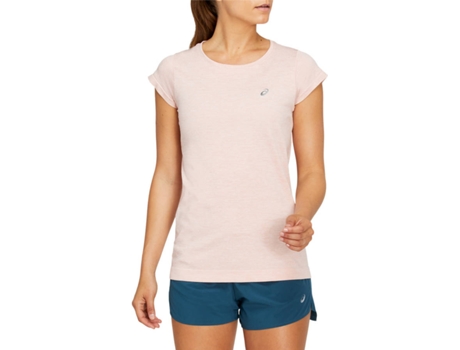 Camiseta para Mujer ASICS Race Rosa para Running (XS)