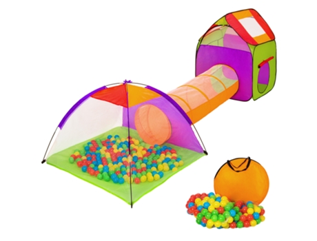 Tenda De La Tienda Infantil con Túnel TECTAKE, 200 Bolas Y Bolsas