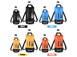 Bolsa Seca Impermeável Tomshoo 10l/20l Com Capa Para Celular Para Kayak Natação Pesca Camping