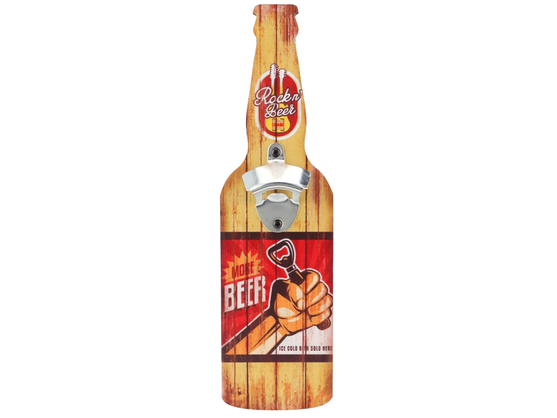 Abrebotellas De Madera Multifuncional De Estilo Vintage Para Montaje En Pared, Ideal Para Bares Y Restaurantes.