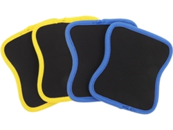 Empuñaduras Antideslizantes De Neopreno Con Amortiguación Para Gimnasio, 2 Pares, Protección Para Las Manos.