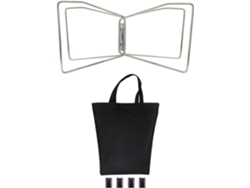 Estuche Portátil Para Acampar, Base Estabilizadora De Acero Inoxidable, Diseño Plegable, Acolchado.