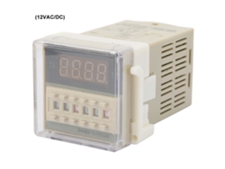 Relé Temporizador Digital Dh48s-s-2z Con Pantalla Lcd Duradera, 8 Pines, 0,1 S-99 H, 12 V Ca/cc