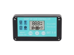 Regulador De Carga Solar Mppt 30a Con Puerto Usb Dual Para Panel Solar Generador De Energía