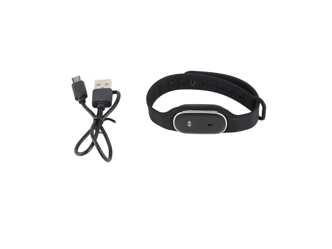 Pulsera Repelente Eléctrica Portátil Con Carga Usb: Eficaz Para Acampar Y Hacer Senderismo.