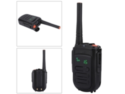 Radio UHF portátil con comunicación bidireccional