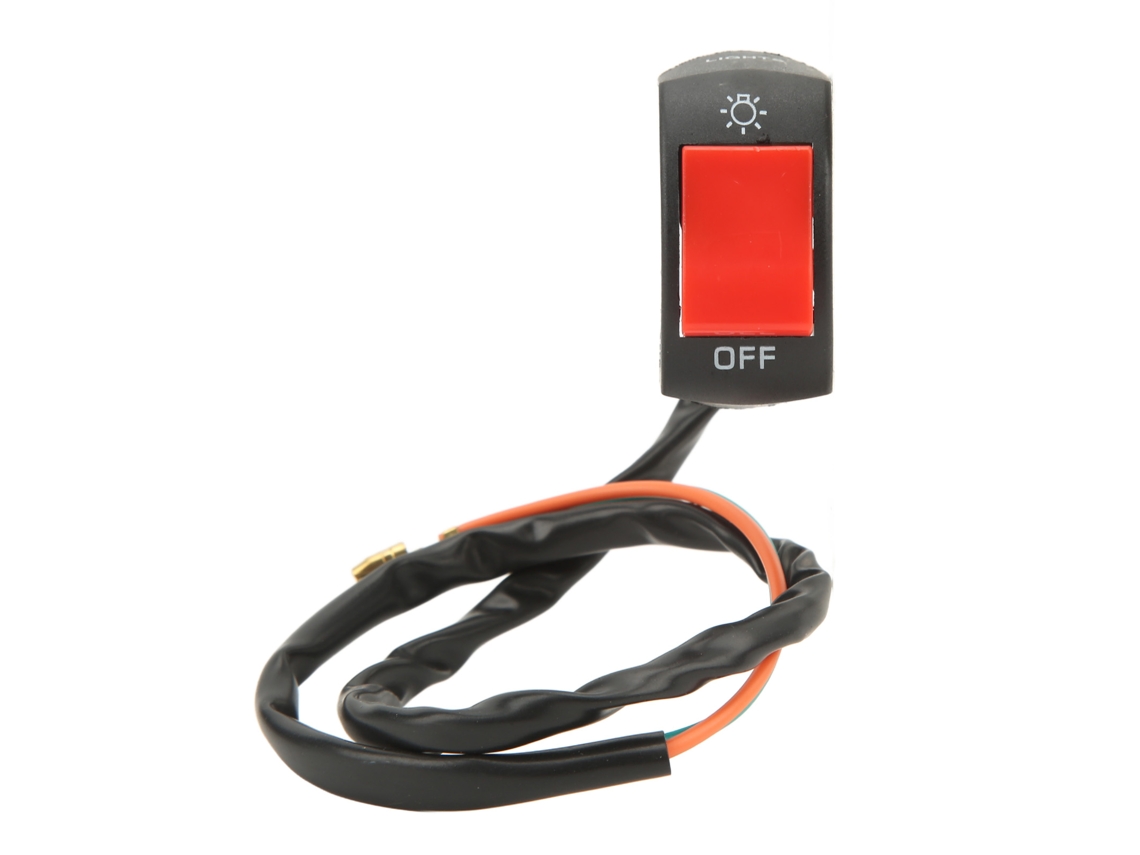 Interruptor De Luz Moto Bicicleta Eléctrica