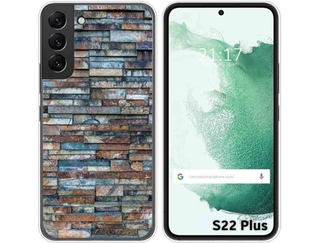 Carcasa Samsung Galaxy S22 Plus 5G TUMUNDOSMARTPHONE Dibujos Ladrillo 05 Multicolor