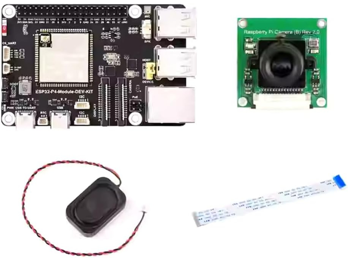 Placa De Desarrollo P4 Con Módulo De Cámara Ov5647 De 5 Mp Y Altavoz.