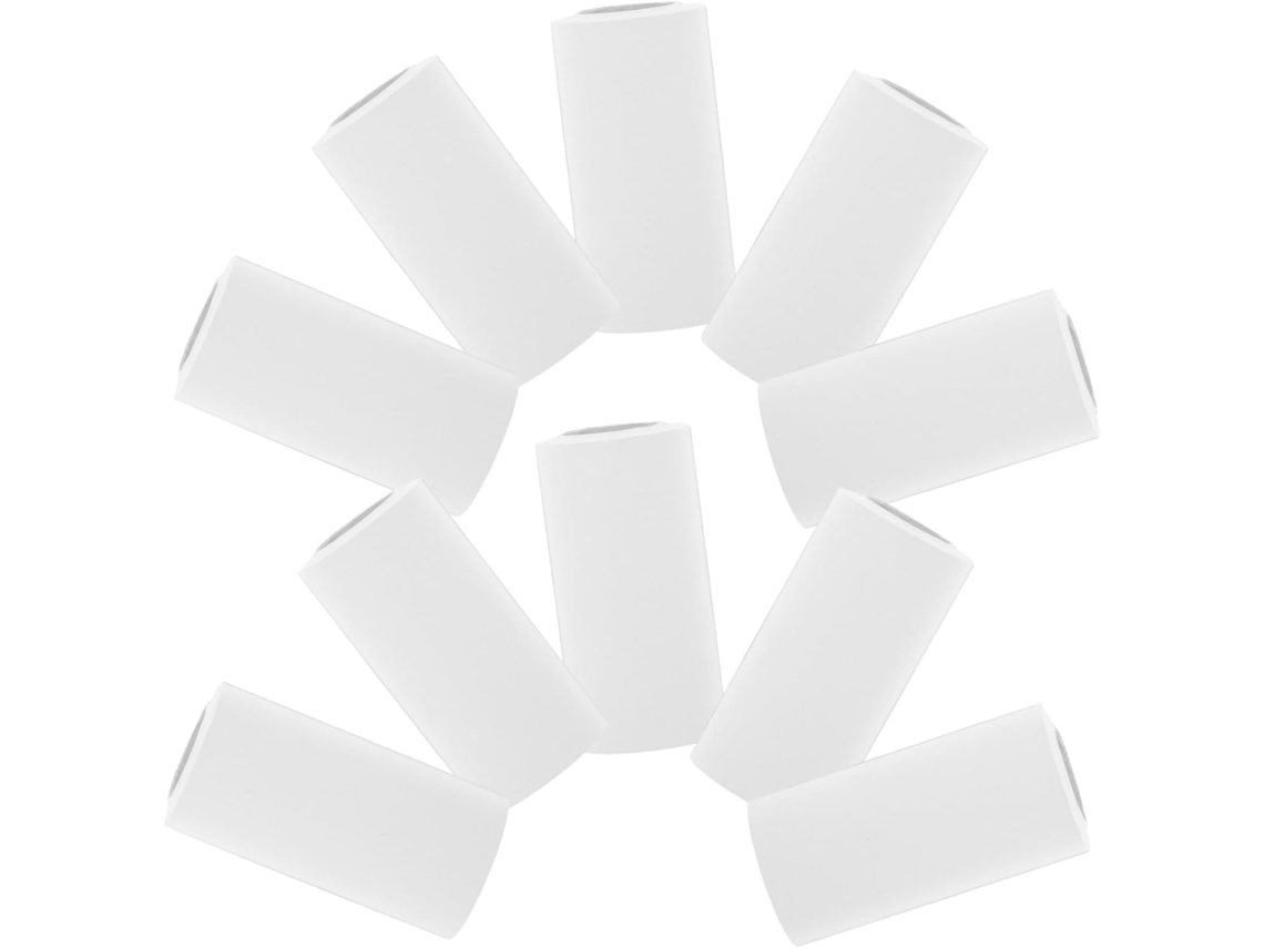 Rollos De Papel Térmico Blanco, Papel Térmico Multiusos, Impresión Nítida, Paquete De 80 Unidades.