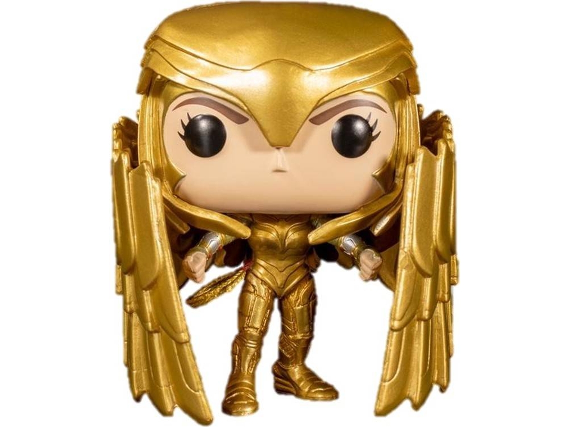 Figura FUNKO Pop Dc Wonder Woman 1984 Wonder Woman Traje Dorado Efecto Metalico Exclusivo 46659