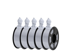Filamento para impresora 3D, enrollado cuidadosamente, material ecológico, PLA 5 OEM plateado