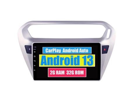 Autoradio Multimedia ROVERONE para Peugeot 301 for Citroen C-Elysee CElysee 2012 - 2016 CarPlay Android Coche Radio Bluetooth Navegación