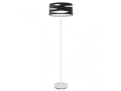 Lámpara de piso de odra 1xe27 blanco