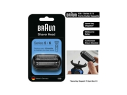 Cabezal de afeitado Braun 53b diseñado para accesorios de las series 5 y 6 para hombres, rendimiento óptimo