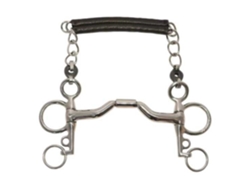 Bit com Ponte Curta Ramificação Elite Prateado 125 Mmmetalab