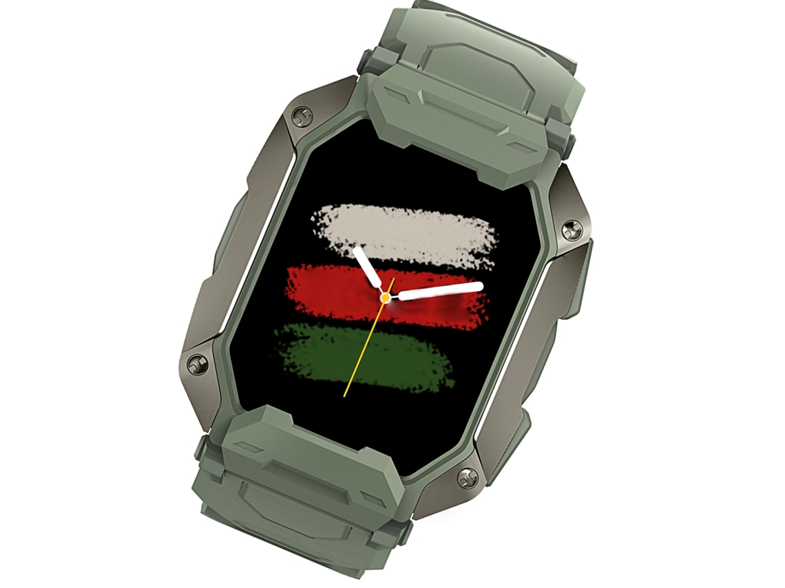 Kospet Tank M1 Smartwatch Resistente 5atm Ip69k Monitor Cardíaco 24 Modos Esportivos 50 Dias Standby
