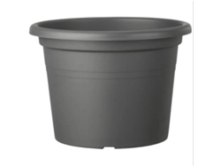 Maceta Deroma Cilindro Antracita Inyectado (Ø 50 cm)