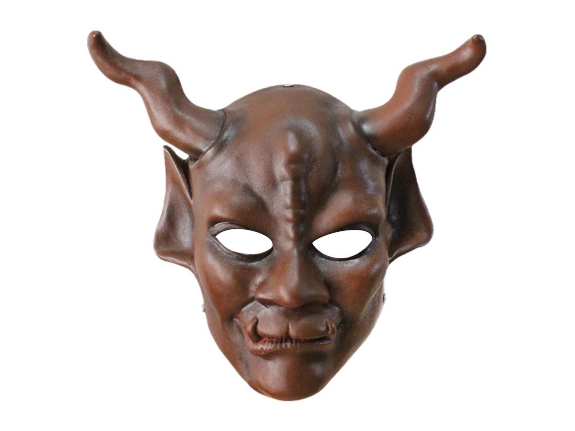 Máscara De Resina De Satanás Para Disfraz De Halloween, Decoración De Bar, Regalo