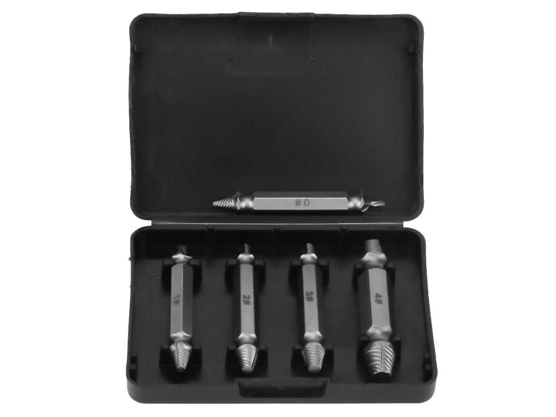 Extractores De Tornillos Dañados, Brocas Hss De Doble Cabeza Para Tornillos Rotos