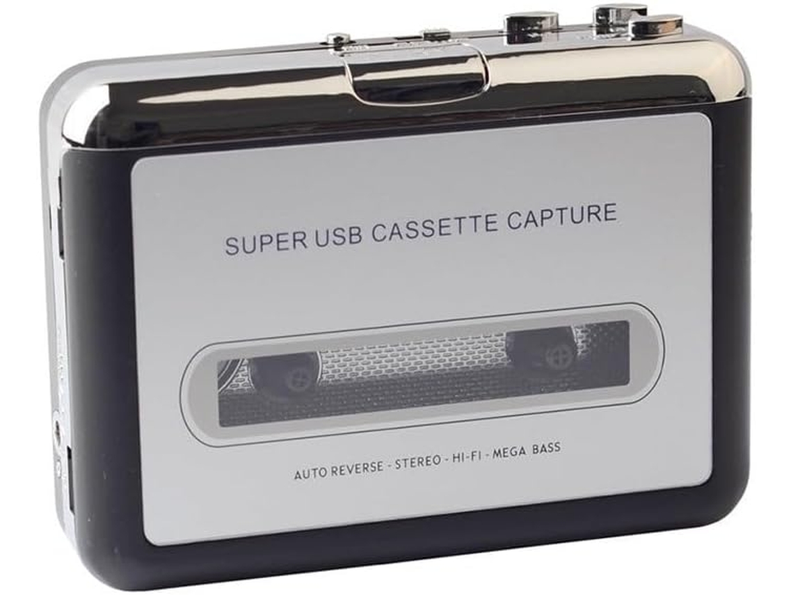 Reproductor De Mp3, Convertidor De Casetes, Función Para Conservar Archivos Antiguos Y Convertirlos A Archivos Digitales.