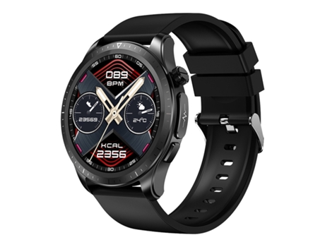 Smartwatch E420 con pantalla a color de 1,39'', correa de silicona, soporte para monitoreo/monitoreo de frecuencia cardíaca