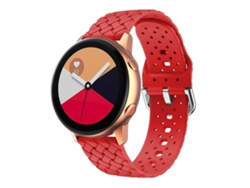 Correa de silicona con textura trenzada para Samsung Galaxy Watch4 de 40/44 mm.
