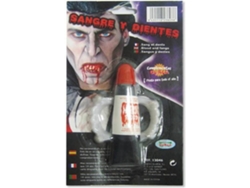 Accesorios de Halloween DISFRAZZES Set de Sangre y Dientes de Vampiro