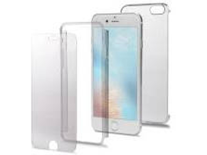 Funda iPhone 7 CELLY Total body Transparente