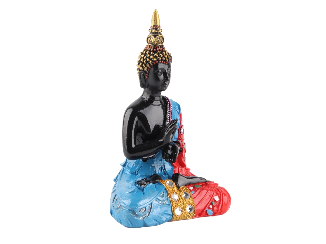 Estatua De Buda Reclinado Tailandés, Adorno De Resina, Escultura Budista Para Decoración Del Hogar Con Energía Positiva.