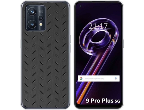 Carcasa para Realme 9 Pro Plus 5G TUMUNDOSMARTPHONE Dibujos Metal Multicolor