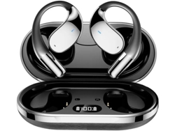 Auriculares Inalámbricos Bluetooth De Oído Abierto Con Traducción De Ia, Conducción Aérea, Pantalla Led, Estuche De Carga Para Viajes De Neg
