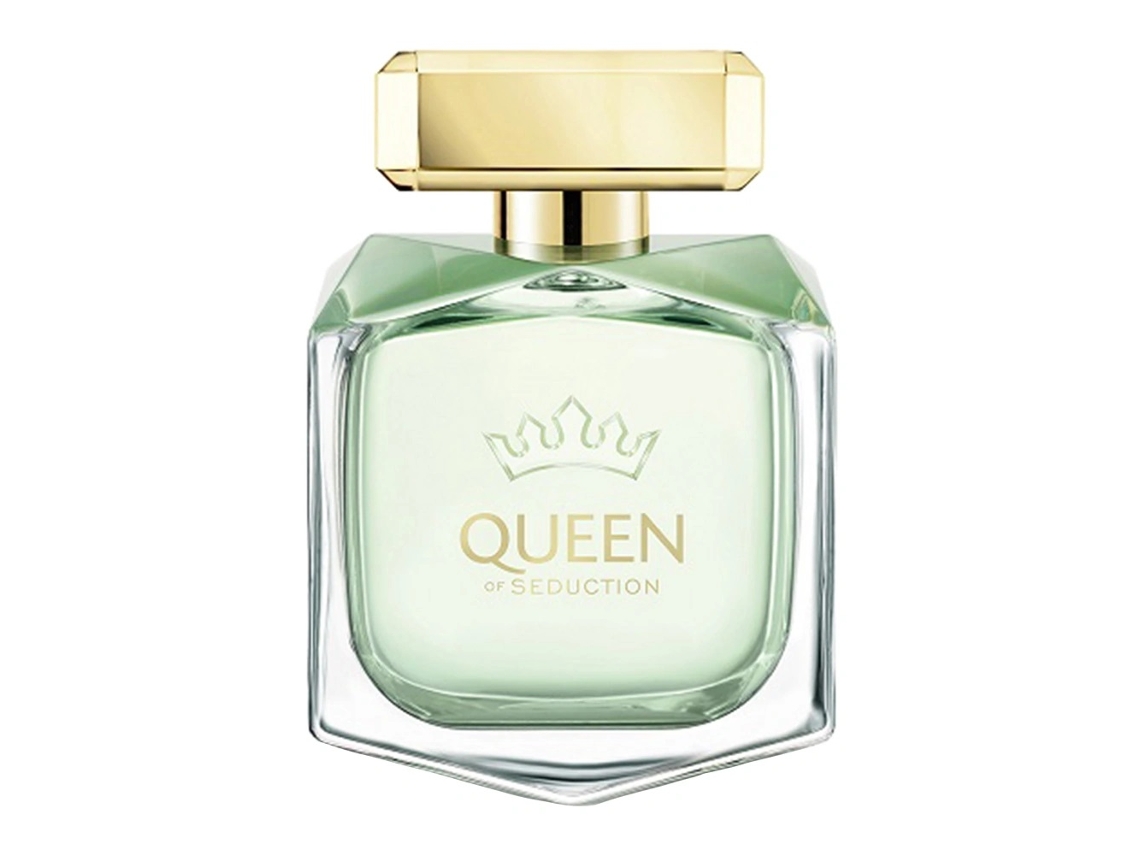 Queen Of Seduction Eau De Toilette para mujer, 80 ml, aroma cautivador, Antonio Banderas