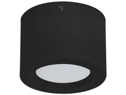 Luz de techo LED negro redondo 5W 4200K HOROZ ELECTRIC