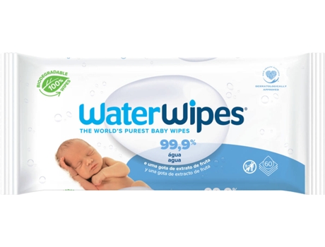 Toallitas WATERWIPES Bio (60 Unidades)