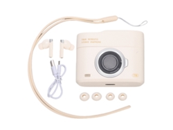 Auriculares Bluetooth Con Cancelación De Ruido Enc, Auriculares Inalámbricos De Baja Latencia, Beige