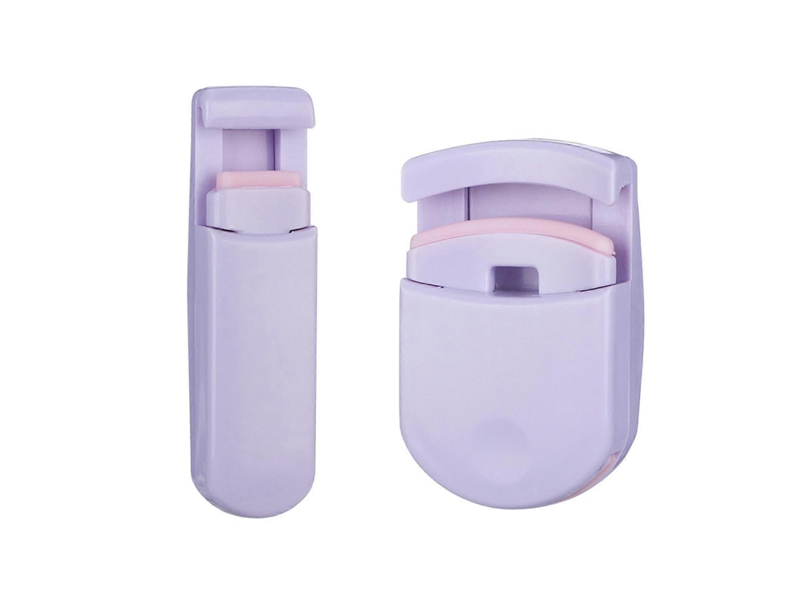 Mini rizador de pestañas y rizador de pestañas parcial. Herramienta de maquillaje profesional y portátil para principiantes. Nostalgia88 (2 piezas)